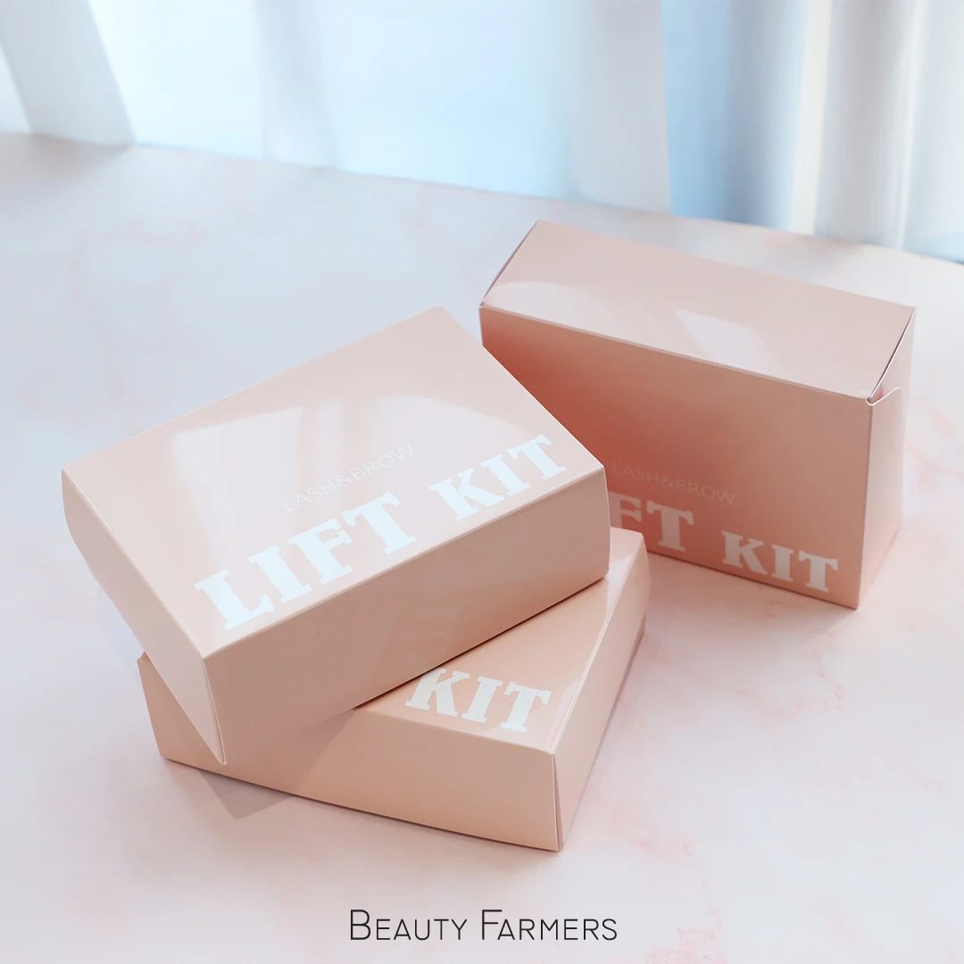 Lash & Brow lamination Lift kit included shea butter & protein various options for perm glue and pad OEM is available