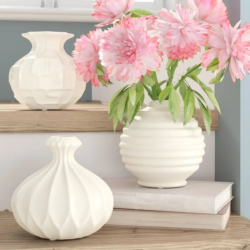 For Sale Meg Stoneware Table Vase Customized Flower Vase With Stand In Wholesale Prices Hot Selling