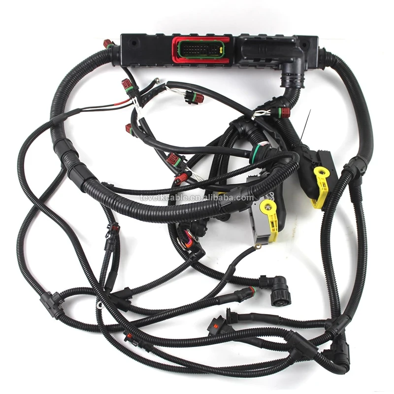 custom automotive wire harness Excavator 14531705 14644021 Engine wiring harness for Volvo EC290B EC240B EC290BLC wiring harness