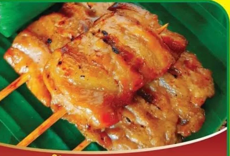 Тайские закуски, замороженные поршеные свиные шпажки, тайский стиль, «Мото пин», жареная свинина, Лидер продаж в Таиланде, 500 г/пакет