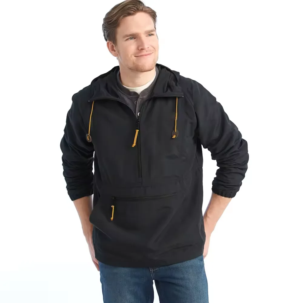 Custom Windbreaker Jackets Anorak Jackets Color Block Anorak Jackets