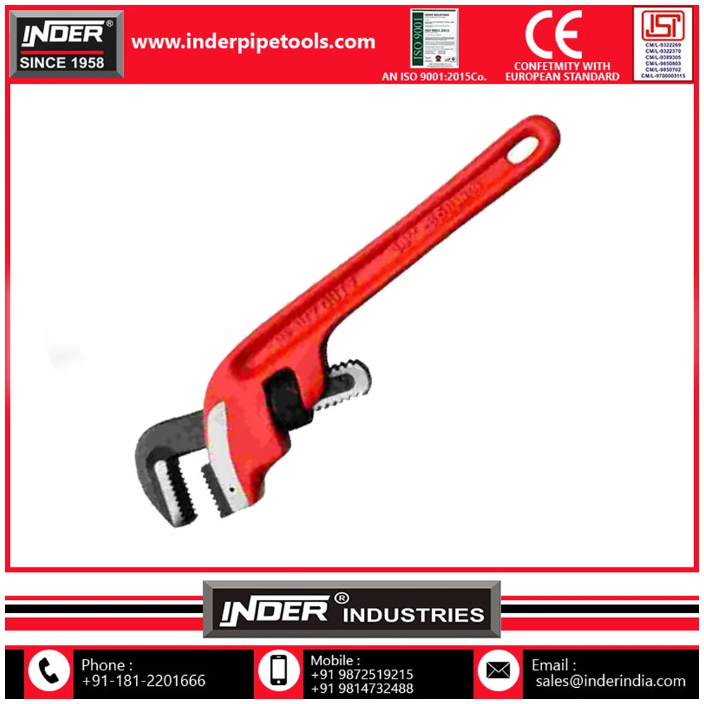 High Quality Hot Selling Super Heavy Duty Pipe Wrench Industrial Grade Plumbing Tools