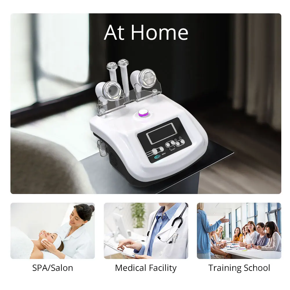 S-SHAPE EMS Electroporation Vacuum Suction Body Face Care Cavi Machine