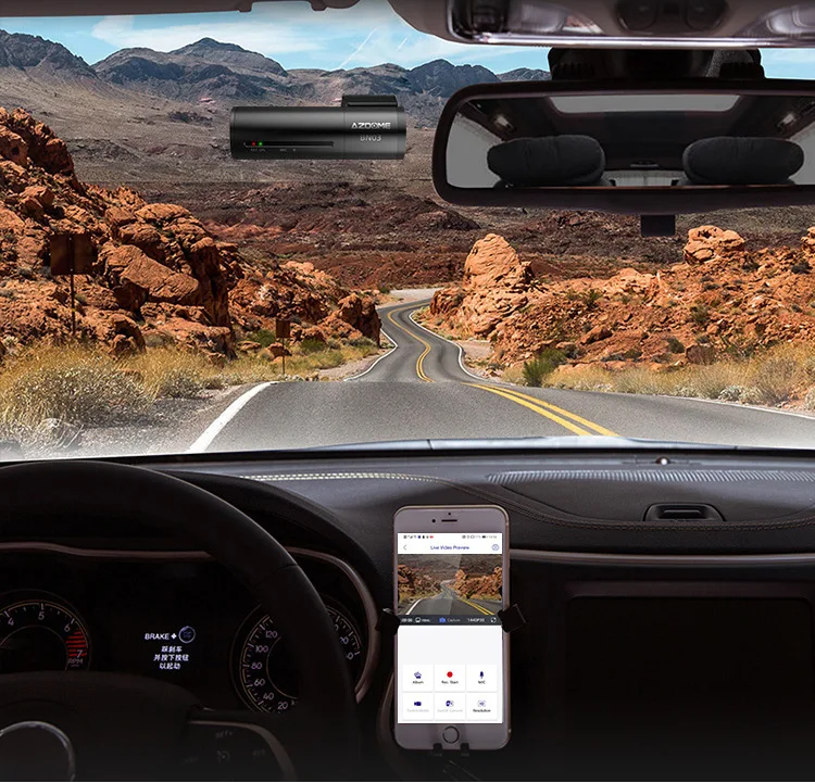 1080P Car DVR Black Box 4K GPS Wifi Front And Rear Dual Lens Dash Cam Board Cameras For Cars