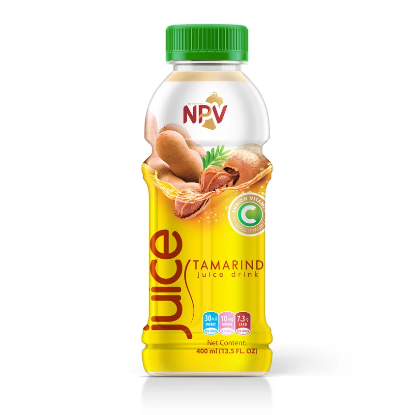 Hot Trending ISO HALAL Certification Private Label Free Sample 400ml Pet Bottle TAMARIND JUICE DRINK Hot Products For Summer