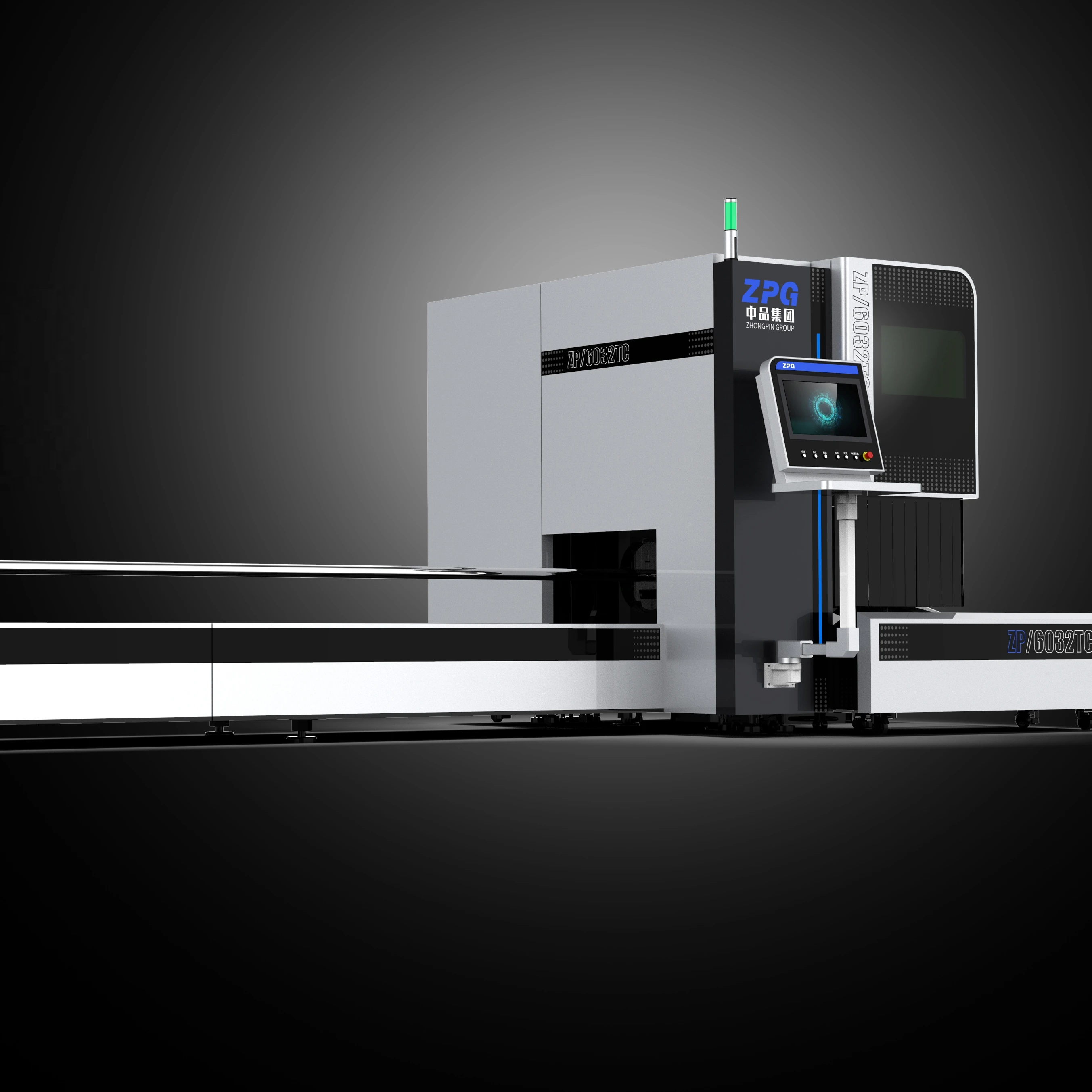 Новый дизайн профессиональный резак для труб с тремя патронами лазерная машина резки материала нулевыми отходами 1000 Вт 1500 2000