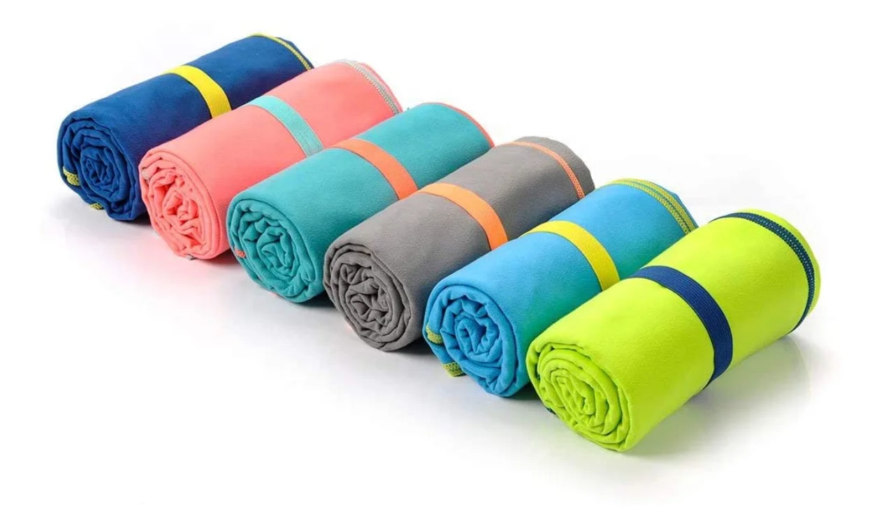 Quick Dry Microfiber Gym Sport Towel Fast Absorbent Beach Outdoor Light