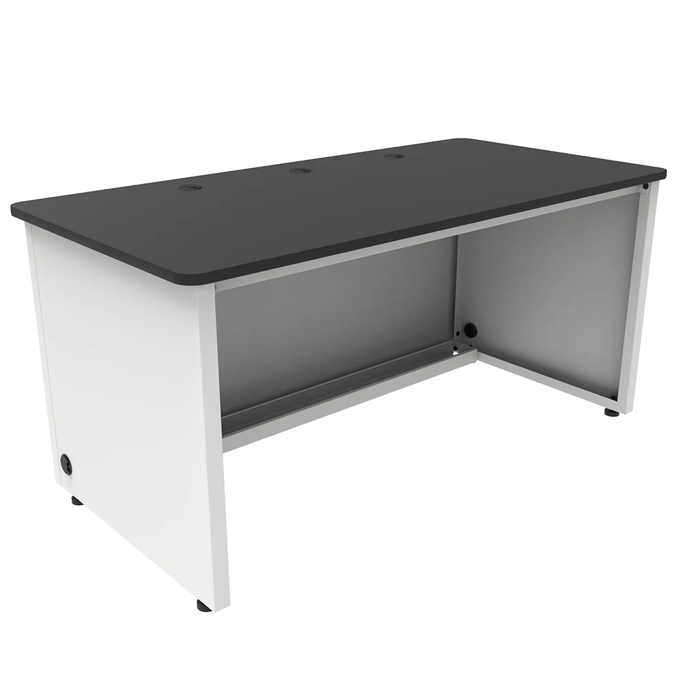 VersaDesk Enclosed Classroom Desk White/ Black