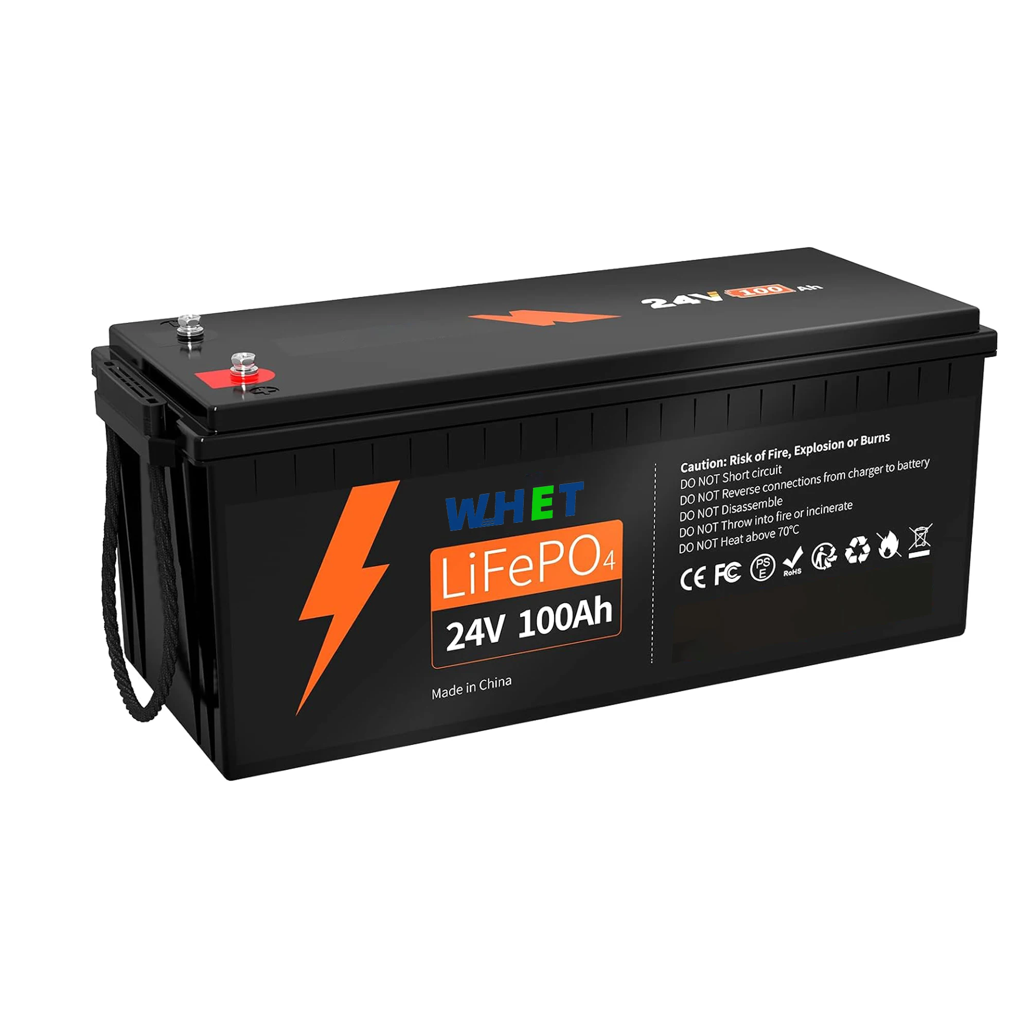LCD Deep Cycle 6500+ Cycles 12V 24V 100Ah 200Ah 300Ah 400Ah Lifepo4 lipo4 Solar Camper Marine Lithium Ion Battery