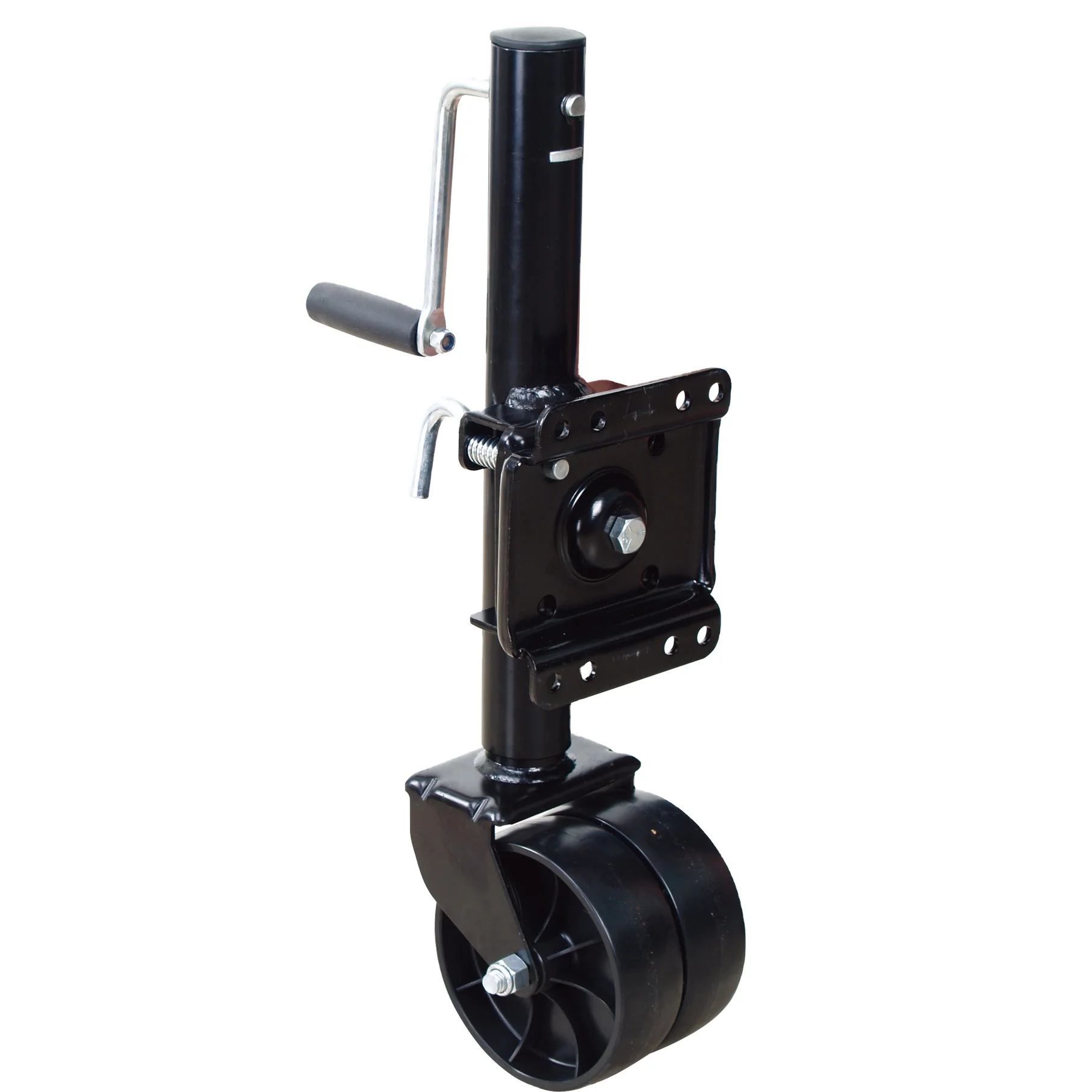 1500lbs Dual 6inch Wheel Swing Away Bolt-on Boat Trailer Jack for Sale