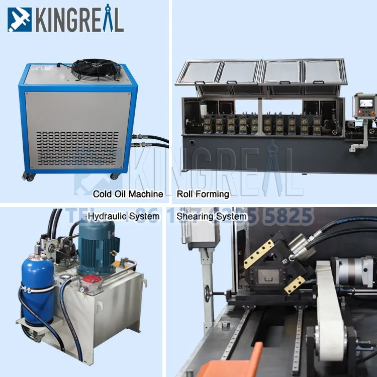 Light Steel Keel Drywall Stud Roll Forming Machine U L Hat Omega Shape Furring Channel Making Machine Chinese Supplier