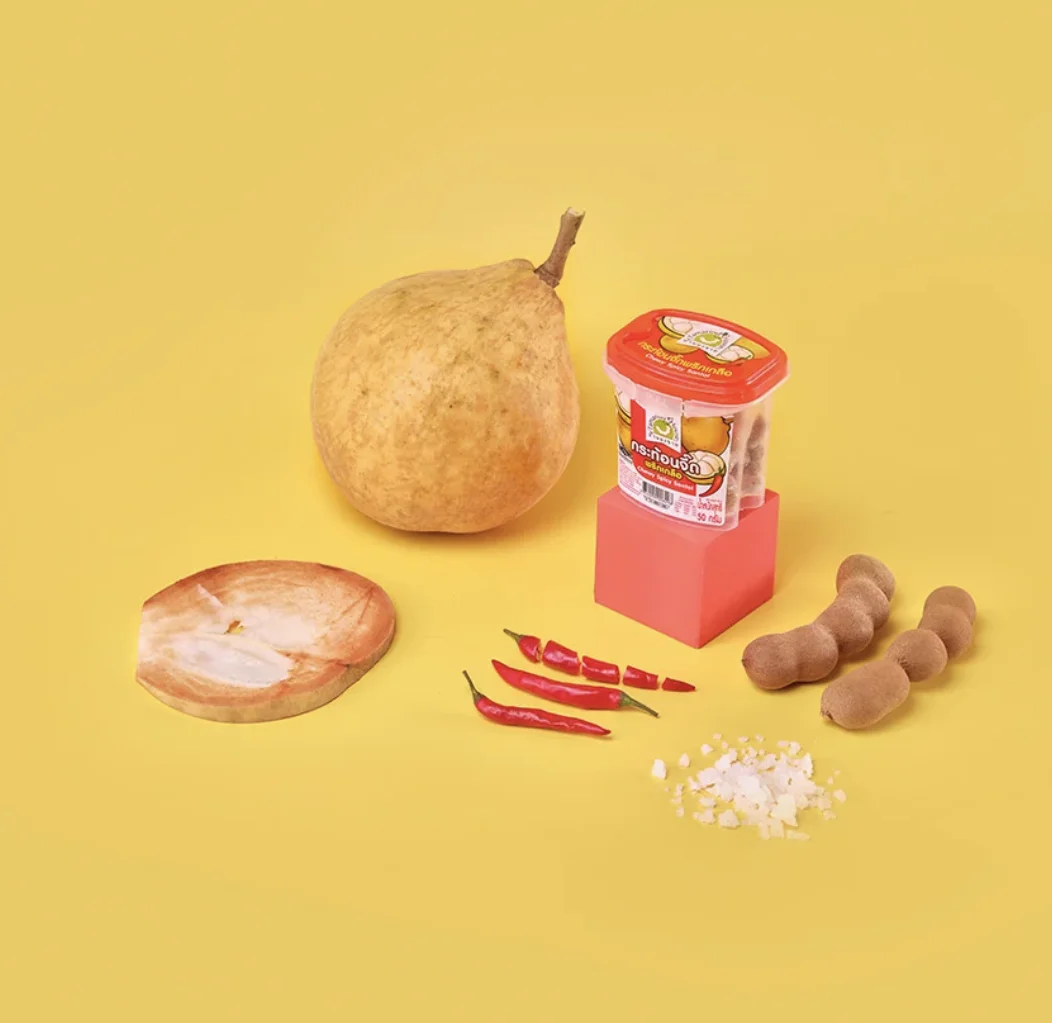 Chewy Spicy Santol candy From Thailand