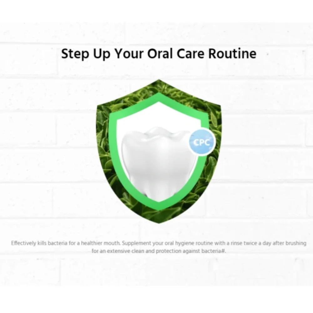 36 Months Shelf Life Fluoride Green Color Minty Scent Reduce Plague CPC & fluoride Darlie Green Tea Alcohol Free 500ml Mouthwash