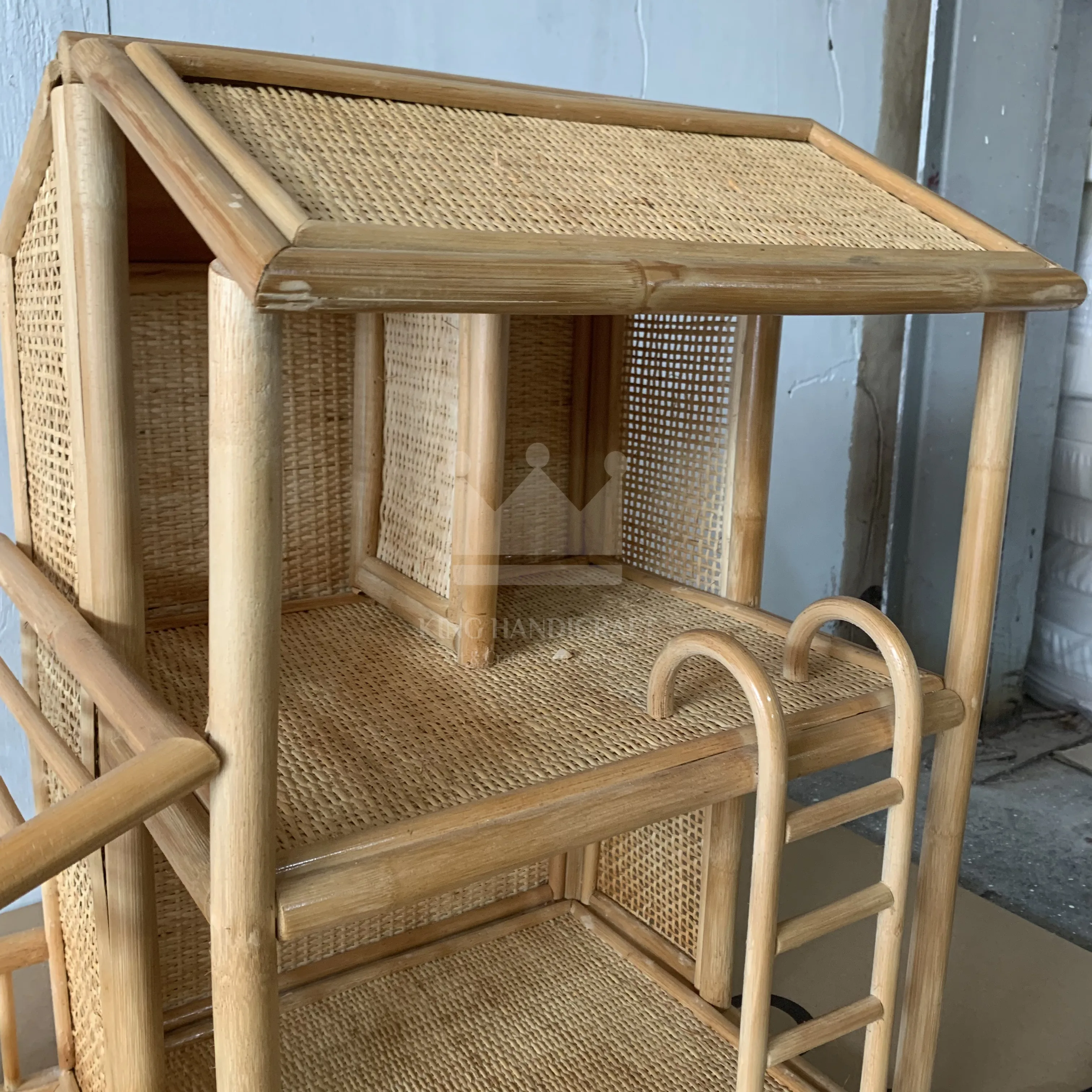 High Quality Dollhouse Little One Rattan Doll House Made in Vietnam For Wild Adventures For The Imagination