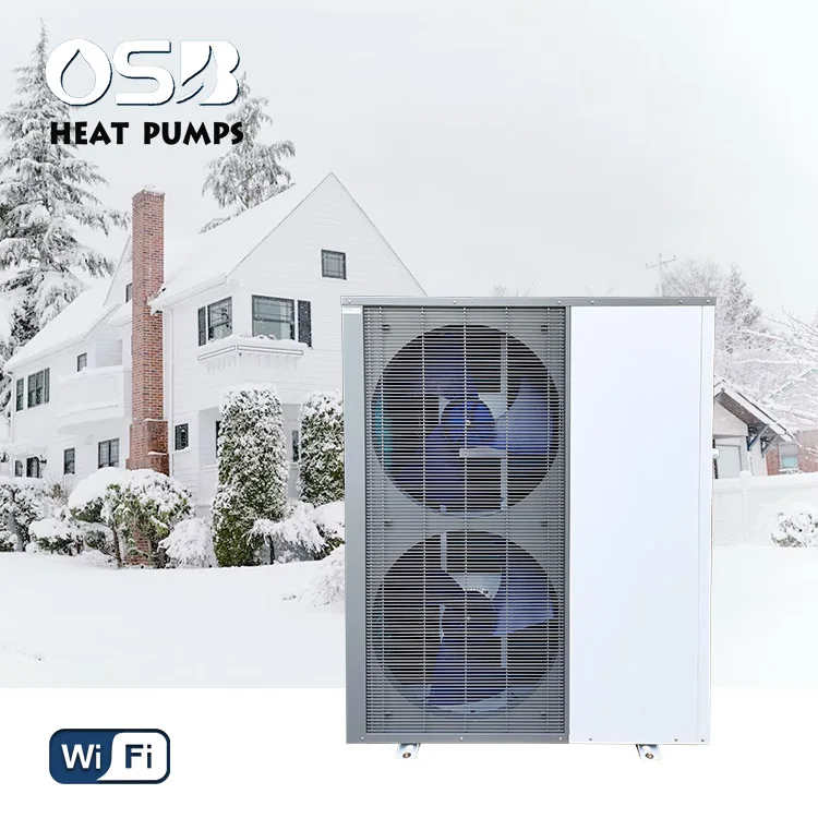 R32 R290 full dc inverter monoblock heat pump monoblock pompa ciepla hvac systems with heat pump for home heating and cooling