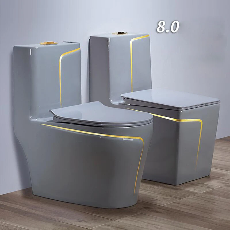 Bathroom Sanitary Ware Goldenline Toilet Ceramic One Piece Modern Round Hotel 3 Years Others Doors Gravity Flushing