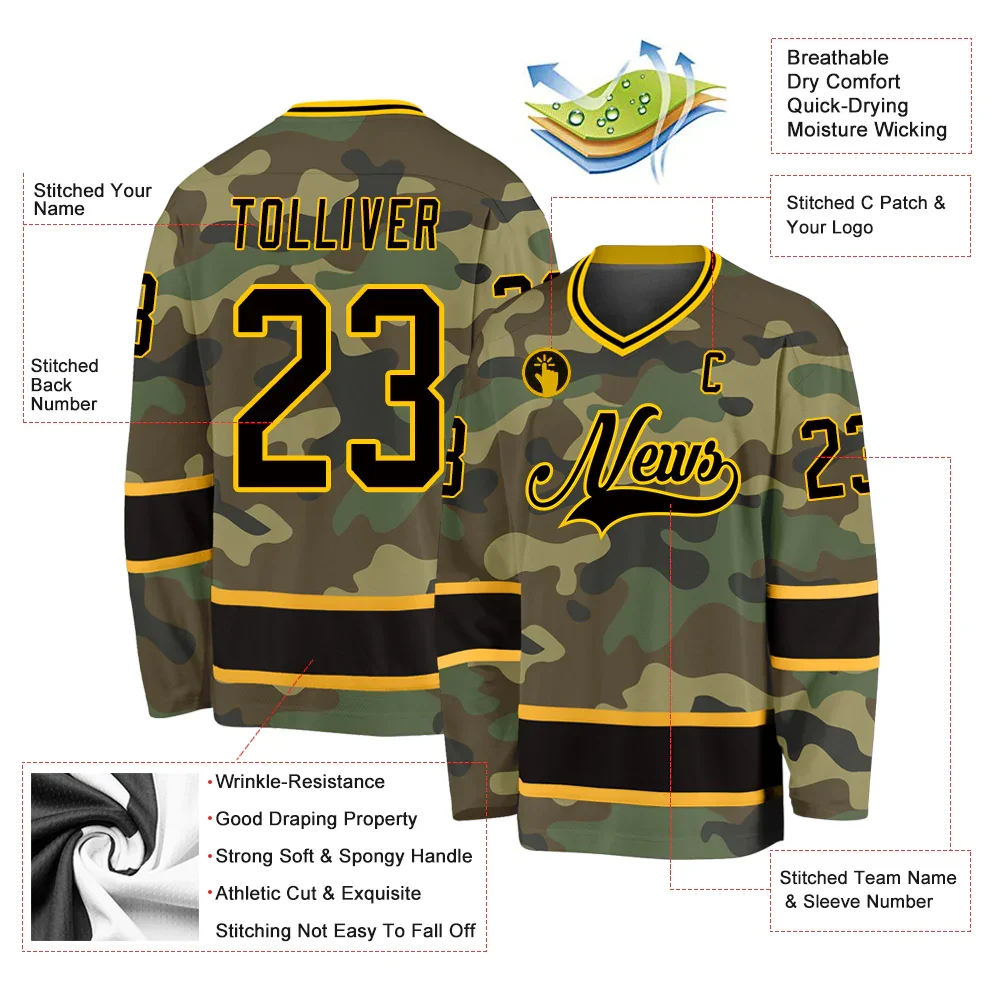 Custom OEM Manufacture Men Ice Hockey Jersey Custom Made Best Price high quality for men Hockey jersey for men