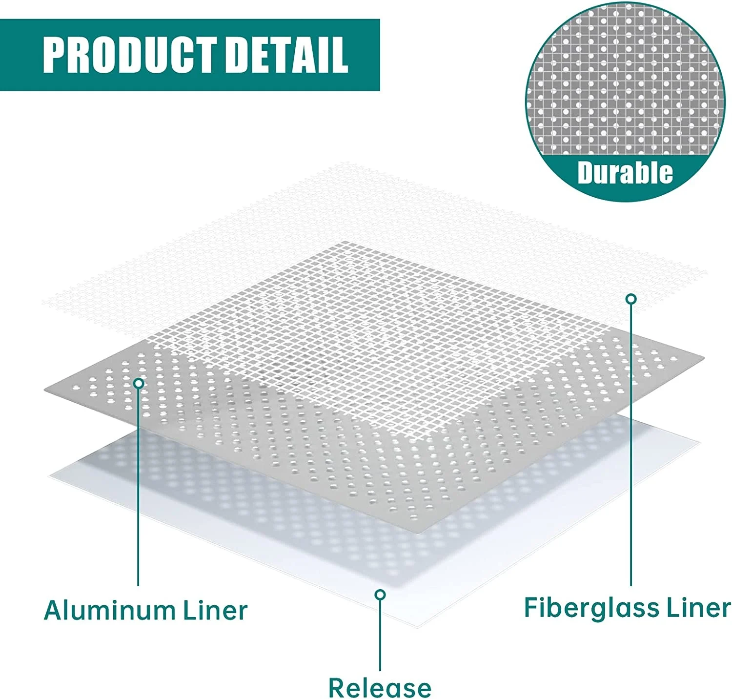 Самоклеящаяся пластина для ремонта гипсокартона сетчатая Стекловолоконная стен и экранов алюминиевого металлического