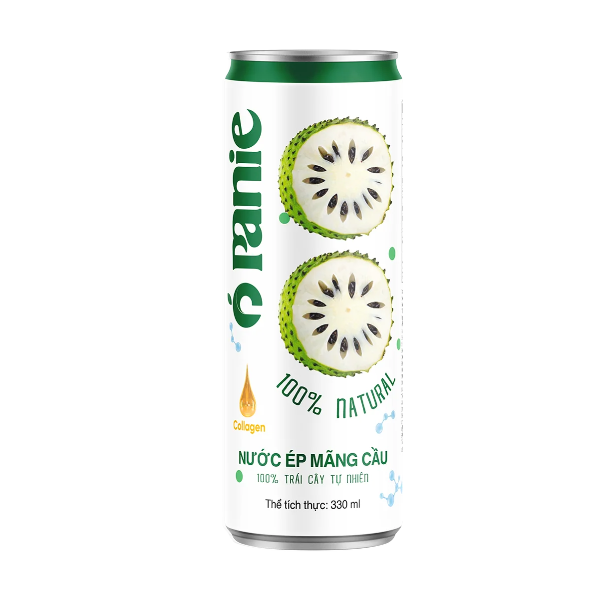 Оптовая продажа, низкая цена, алюминиевая тонкая банка, 330 мл, 100%, натуральный свежий сок, ароматизатор, производитель во Вьетнаме