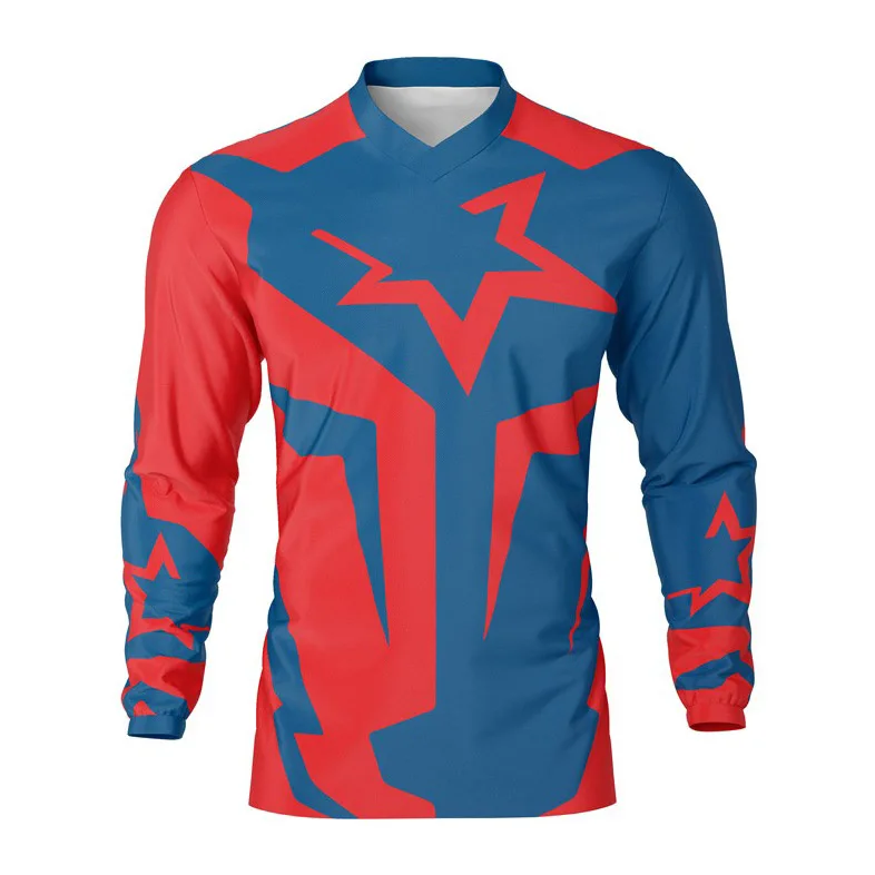 Motocross Jackets Trail Riding suits off-road jersey Clothing 100% Polyester Sublimated Motocross Jersey Motorbike Racing Suit