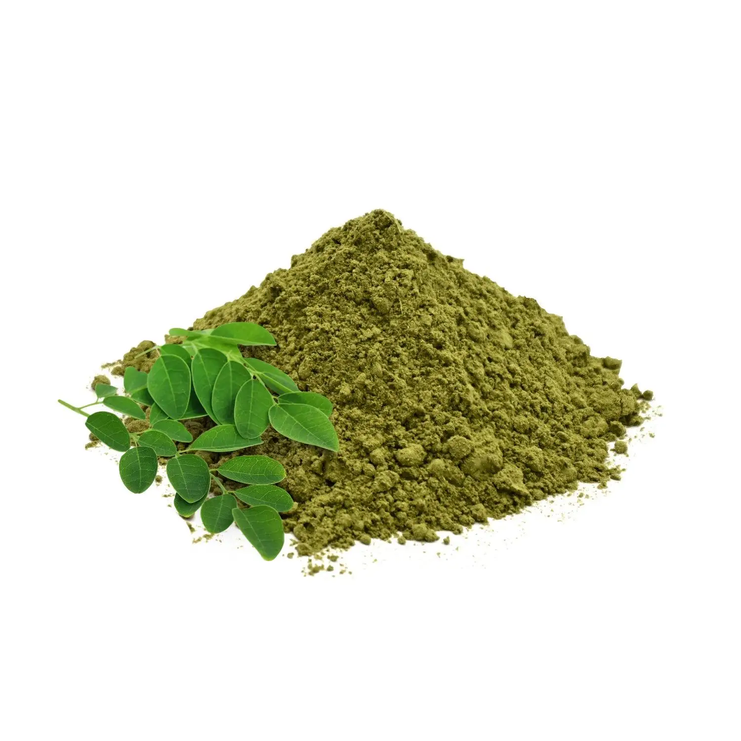Superfood Moringa Herbal Extract Powder Wild Cultivation Solvent Extracted Packed in Plastic Container or Drum