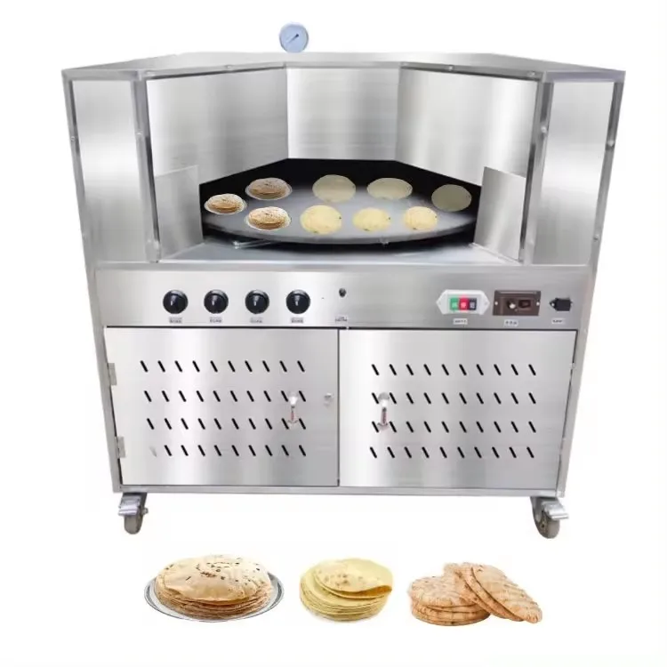 Ротационная машина для духовки Roti Naan Tandoor автоматическая приготовления арабского Роти