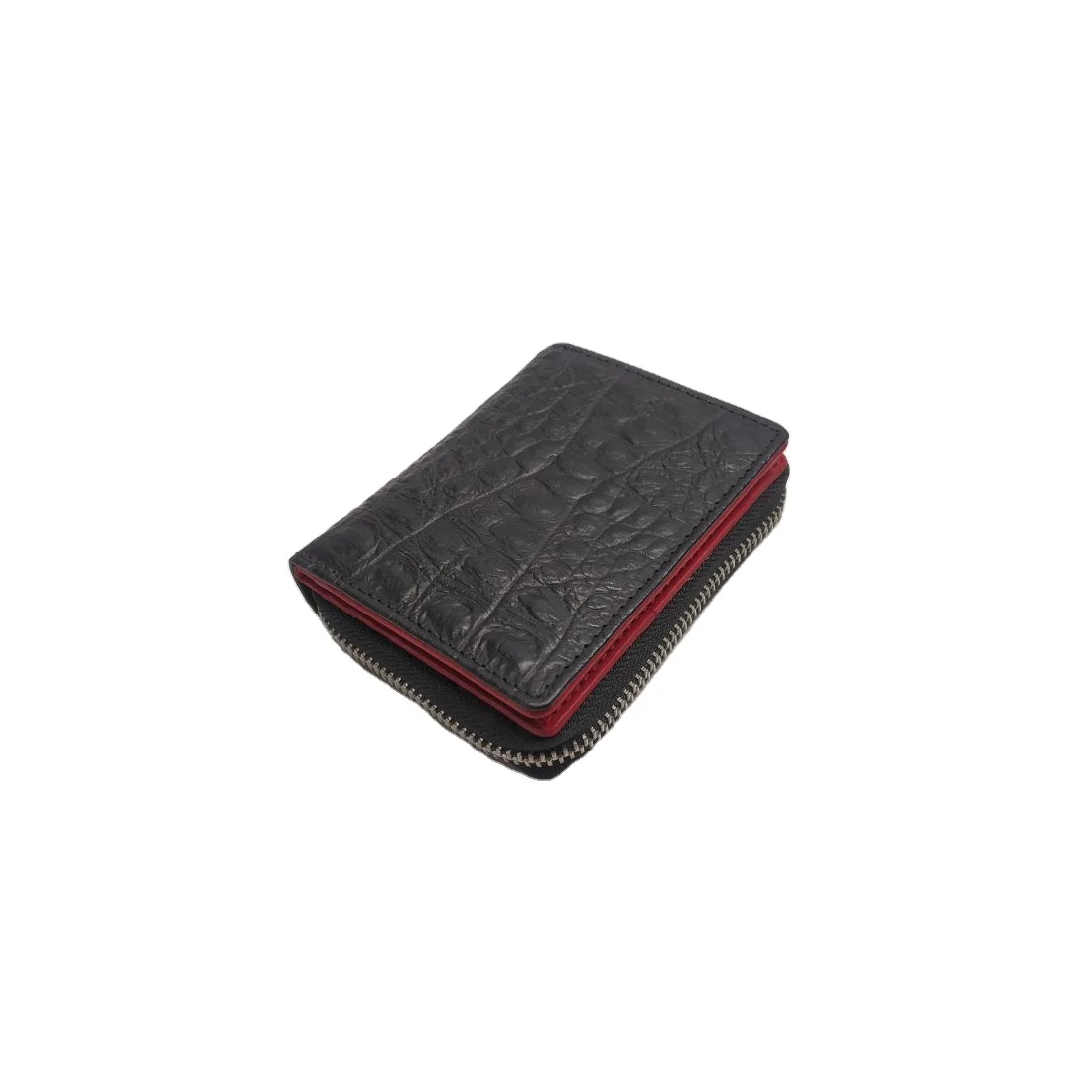 Indian Direct Factory Manufacturer Crocodile Print Cow Leather Clutch Purse Wallet for Women Available Bulk Export  Cheap Price