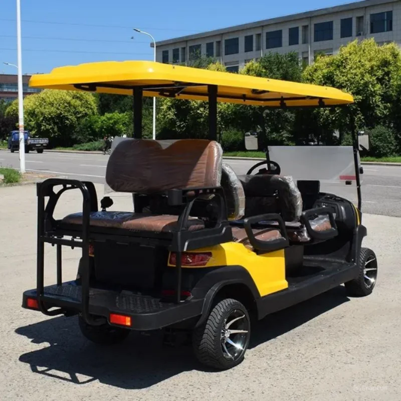 HOT PRODUCT Newly Designed 6-Seater Electric Golf Car: Spacious and Stylish for Group Outings