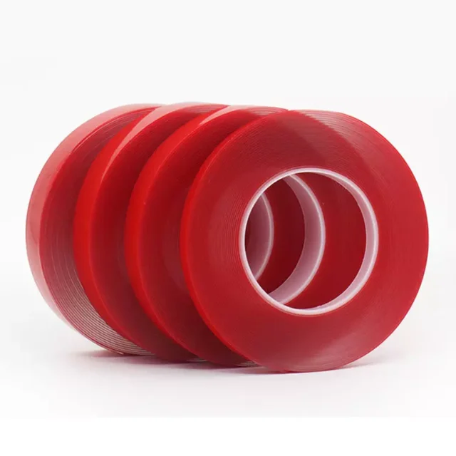 Hot Sell ACP100 Transparent acrylic foam for  permanent mounting Custom size and Die-cut FOR Whosale