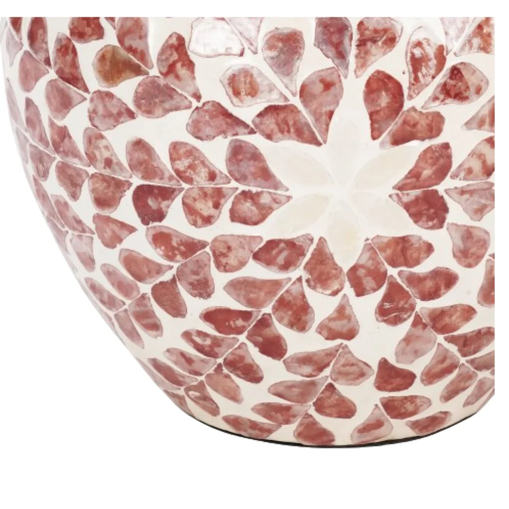 Best selling eye-catching luxury handmade vases for living room mother of pearl ceramic vase flower vase home decor from Vietnam