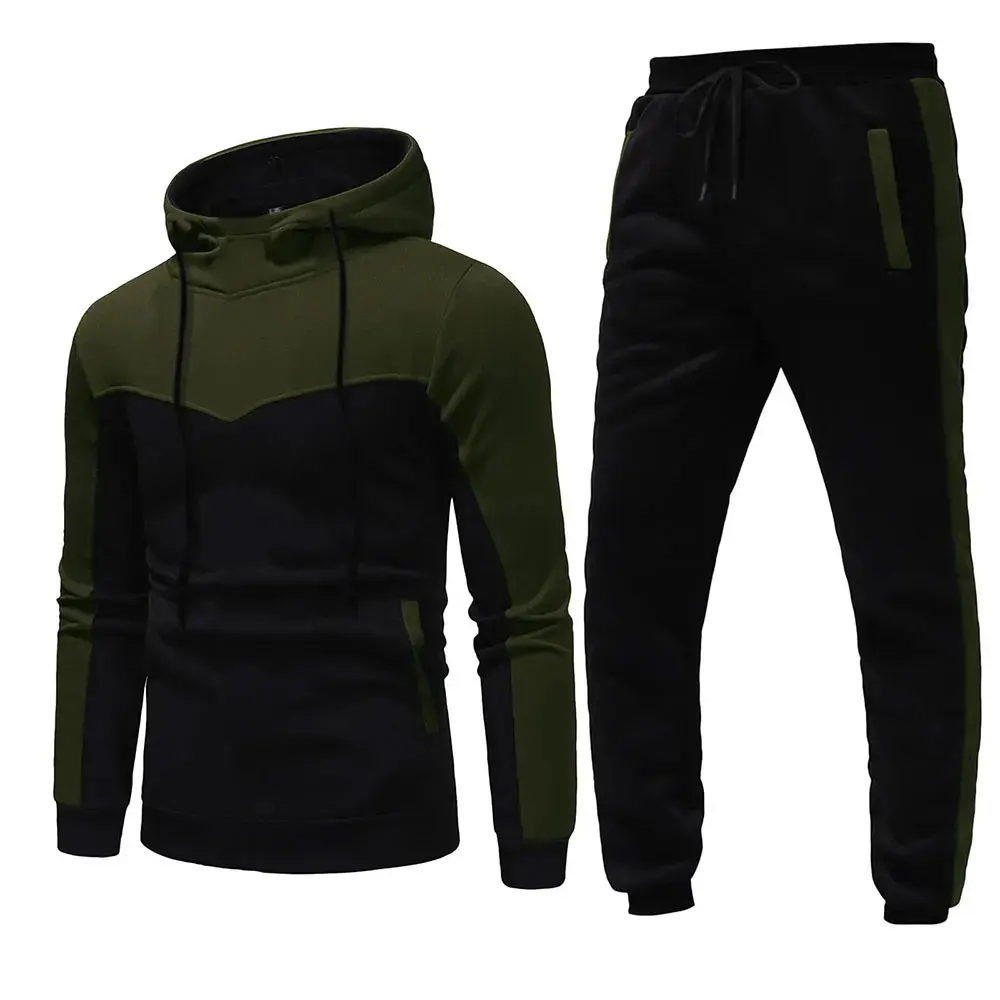 Pakistan Factory Custom logo men track Suits Private label jogger sets Knit cotton Premium tech fleece tracksuits