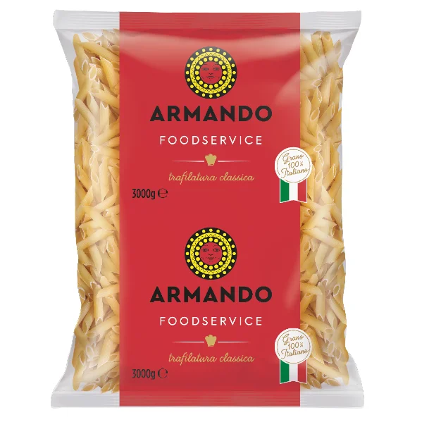High Italian Quality Dry pasta 3kg Pennette Rigate in bag Durum Wheat semolina tubular Pasta for Wholesale