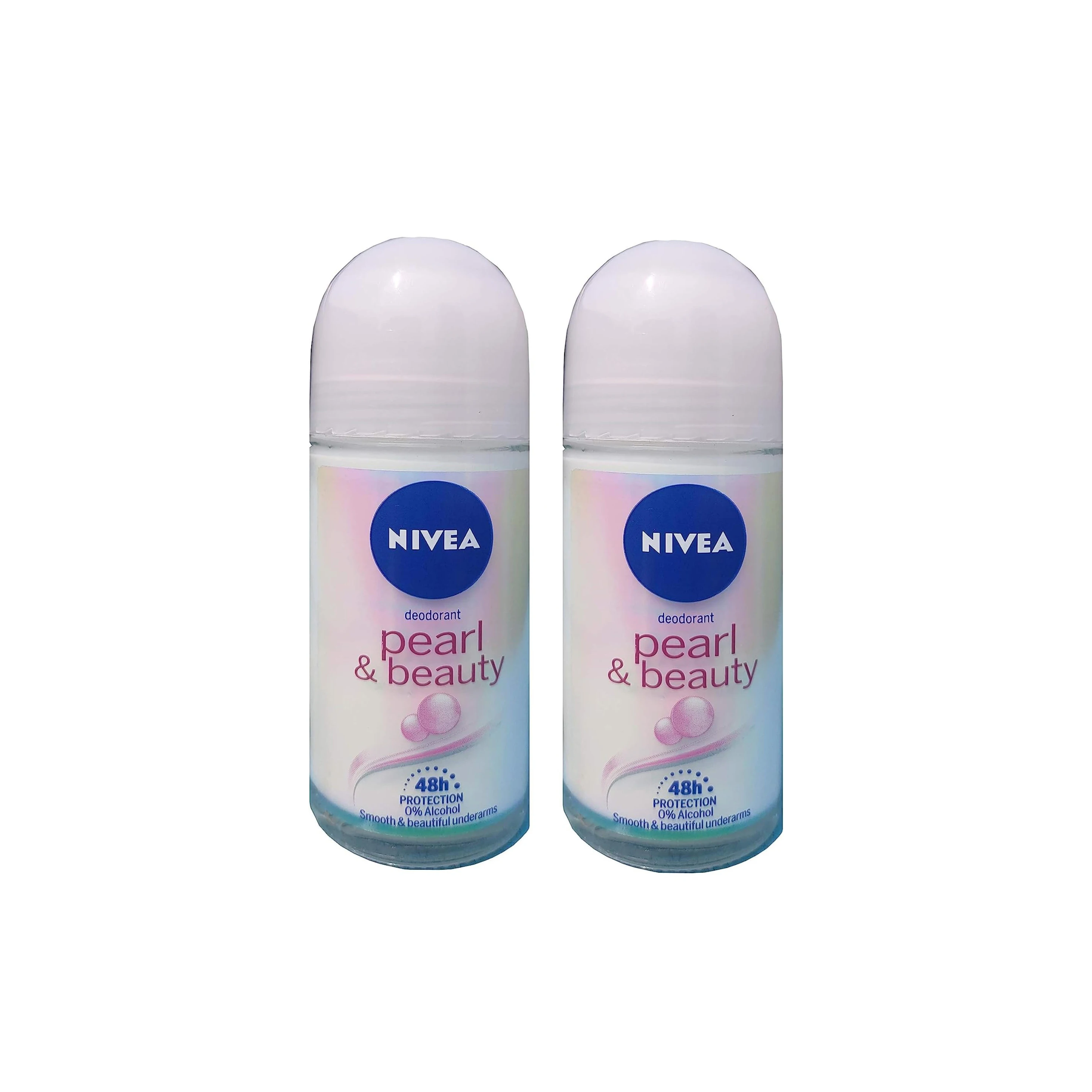 NIVEA 50ml Invisible Black and White Clear Roll on Anti-Perspirant Deodorant / Nivea Roll-On 50ml (Men Dry Fresh)