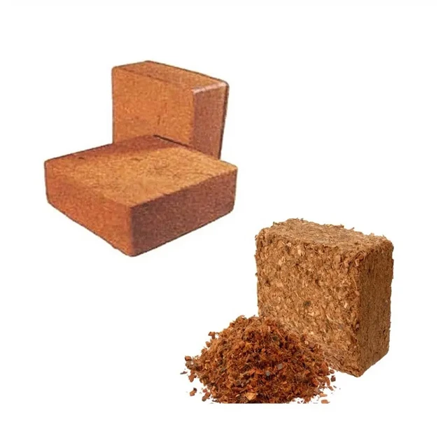 Coco Peat 5kg Bales Pressed Block 100% Natural Coco Peat Prices Tuff Manufacturer Organic