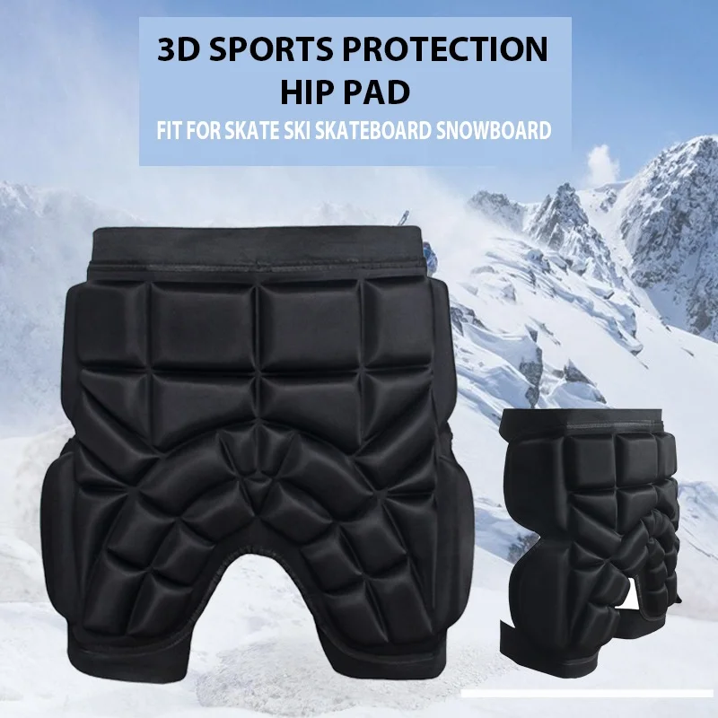 Shorts Protective Butt Pad 3D Sports Protection Hip Pad For Skateboard Ski Skate Snowboard Protector