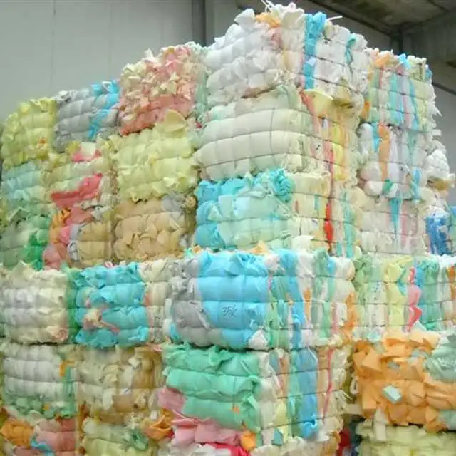 100% Clean Foam PU Scrap Foam in Bales Ready For Export