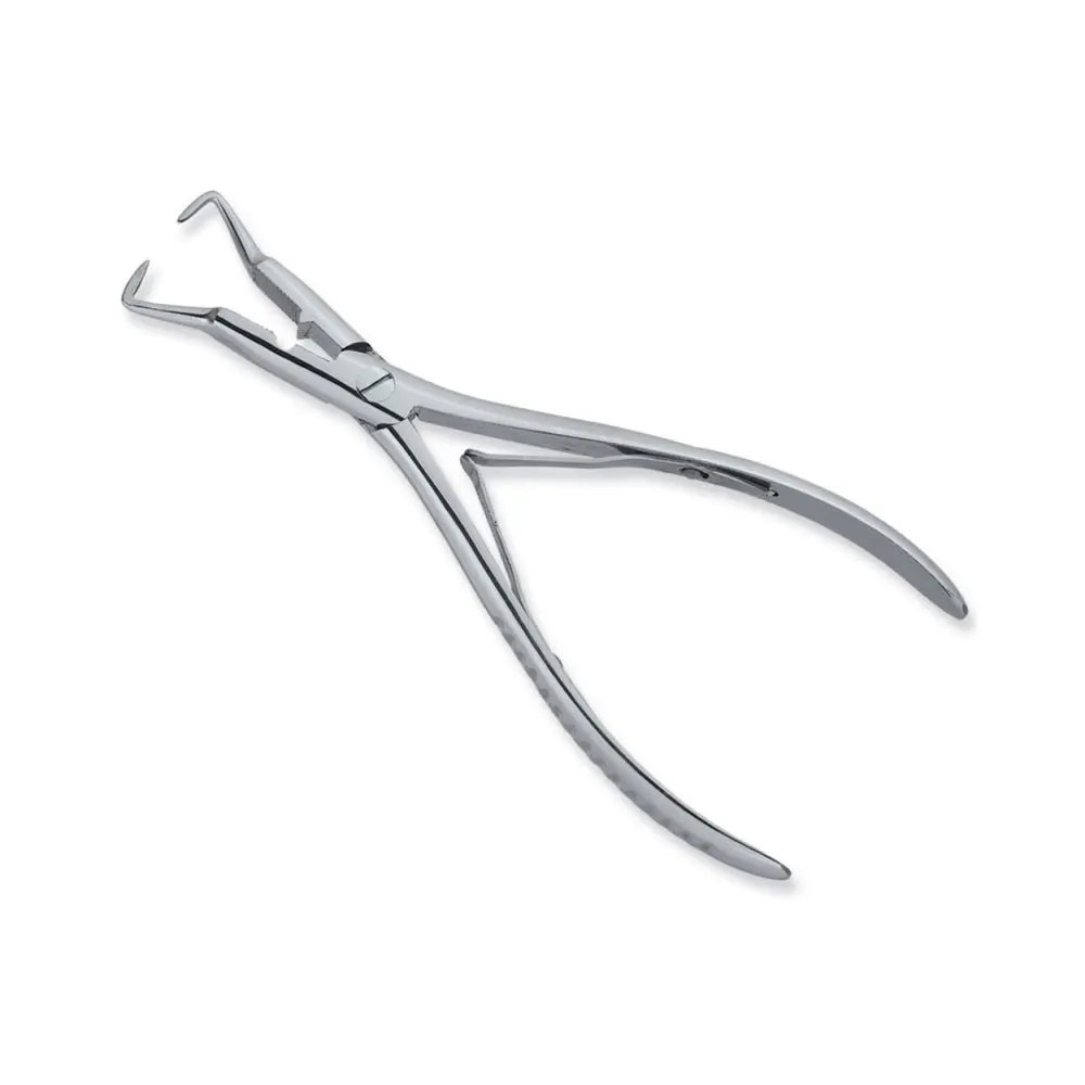 Stainless Steel Hair Extension Pliers Tool With Rubber Grip Handle Hair Extension Micro Opening And Hair Closing Pliers