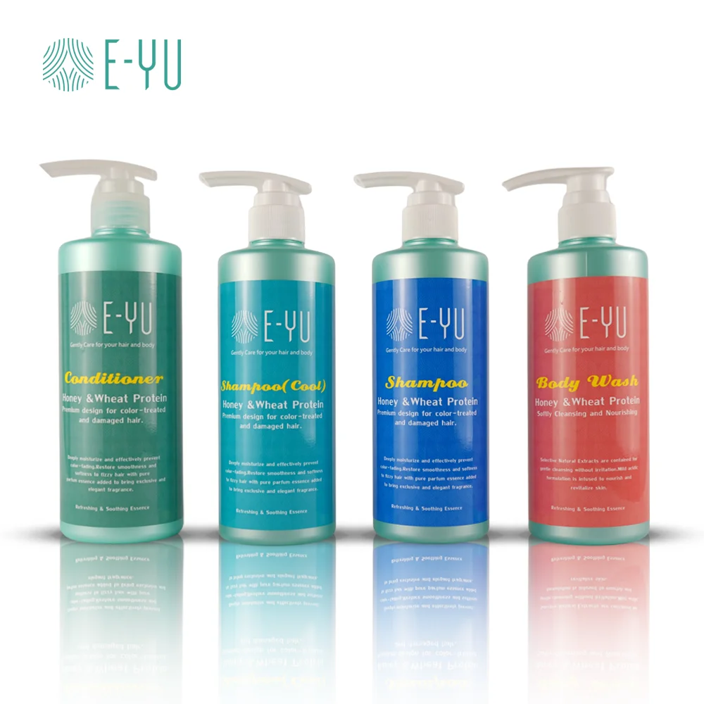 Professional Taiwan Manufacturer Honey & Wheat Protein Gentle Moisturizing Body Wash Shower Gel