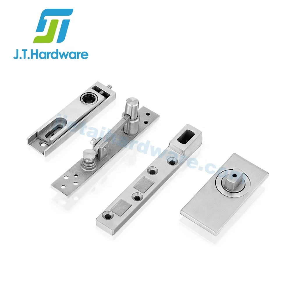 Pivot System Heavy Duty 250kg All Stainless Steel Adjustable Top and Bottom Centre Pivot Hinge With Concealed Screws