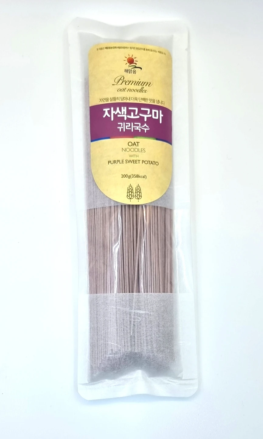[HAEMALGEUM] Healthy Oat Flavor Konjac Shirataki Noodles Easy Cook Natural And Heathy Instant Oat Konjac Noodles