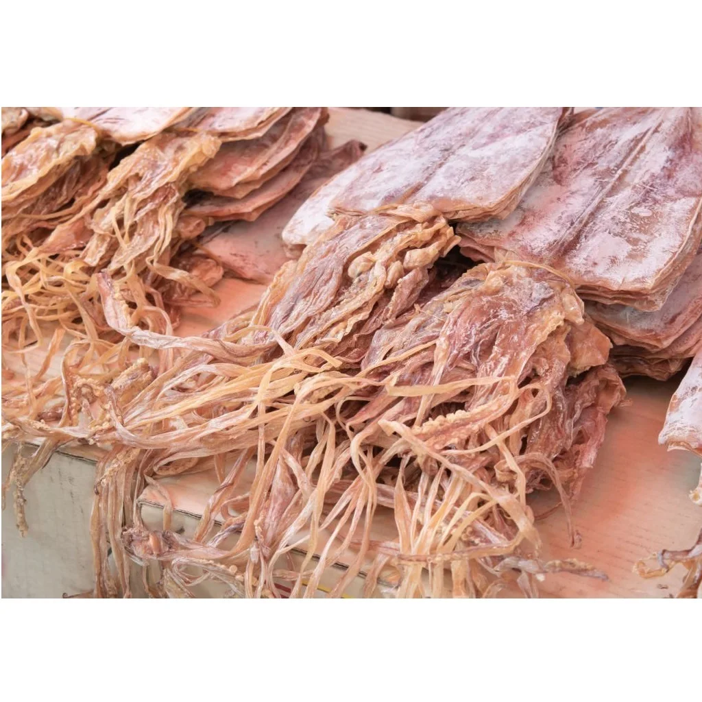 Factory Price Nutritious and Natural Dried Seafood Dried Squid Calamari  With Bulk Packaging From Vietnam