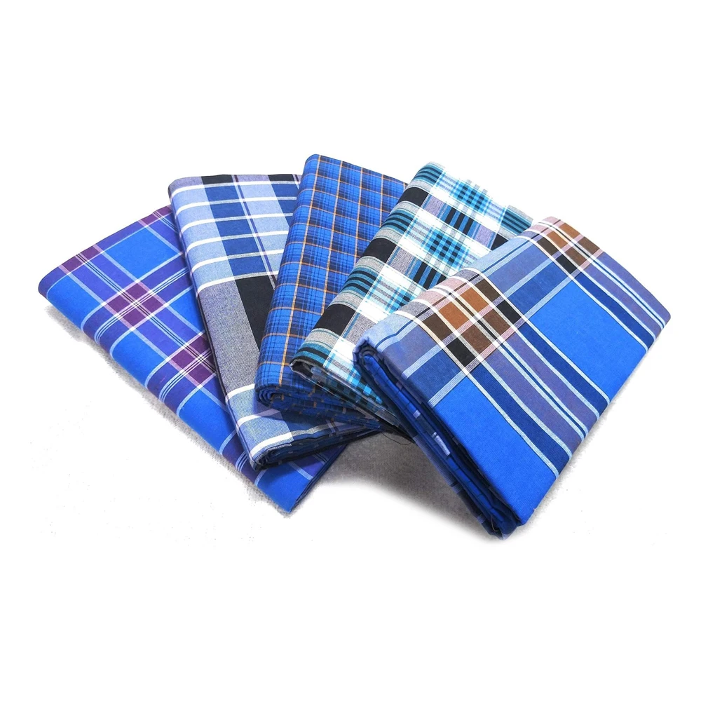 Popular Cotton Lungi with Beautiful Design Bangladeshi Men for Comfort High Quality Fabrics & Eye-catching Asian Clothing Lungi