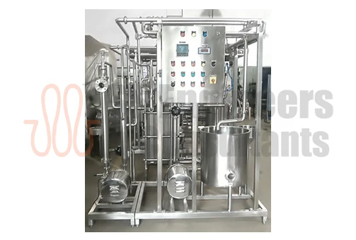 Curd Milk Pasteurizer 500lph Milk Processing Machine Low-Temperature Long Time Pasteurization