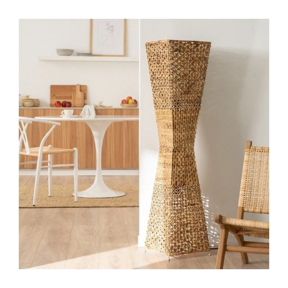 Уникальный водяной гиацинт напольный светильник винтажный натуральный ручной работы декоративные лампы для пола спальни