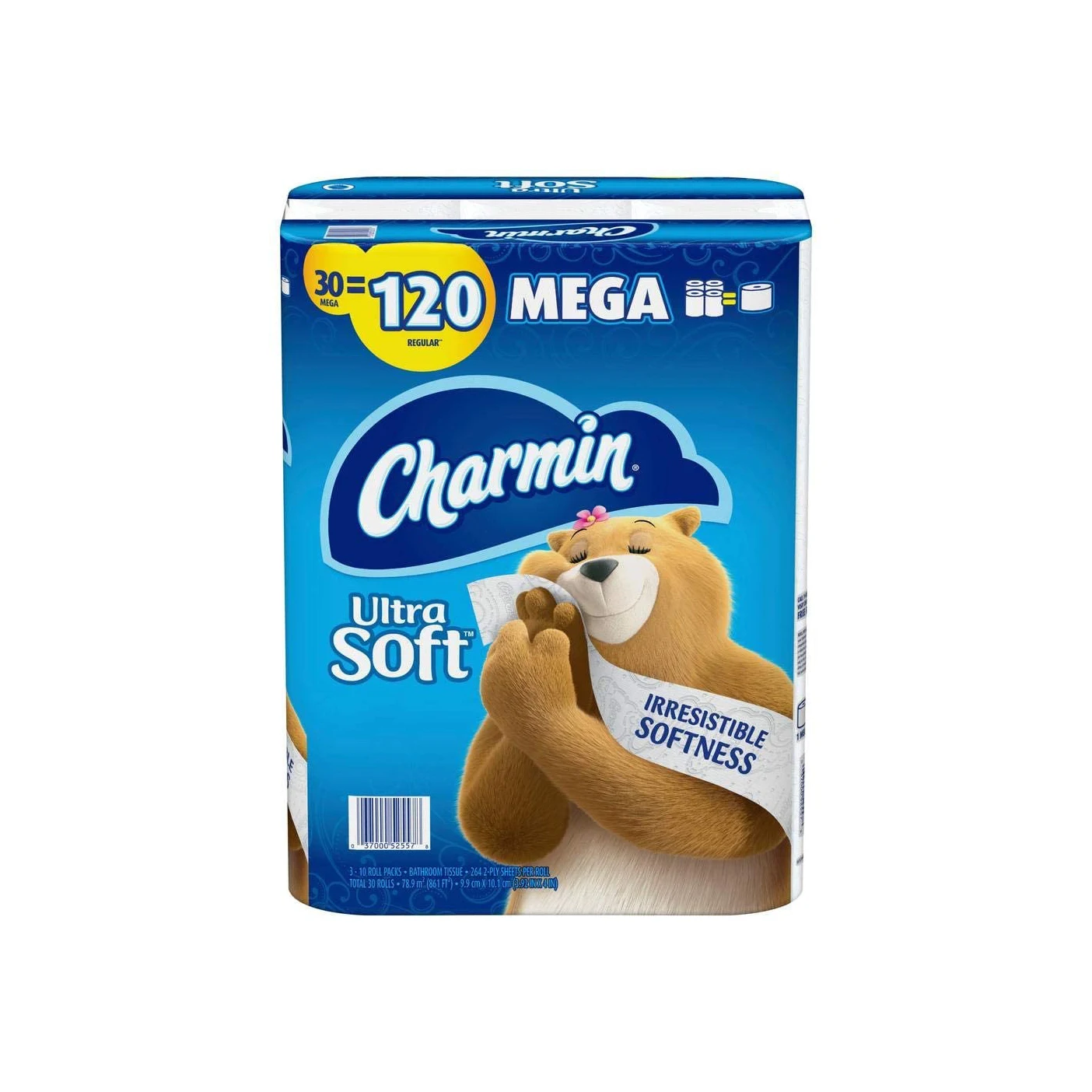 Charmin- Ultra Soft Touch Toilet Paper, 24 Family Mega Rolls