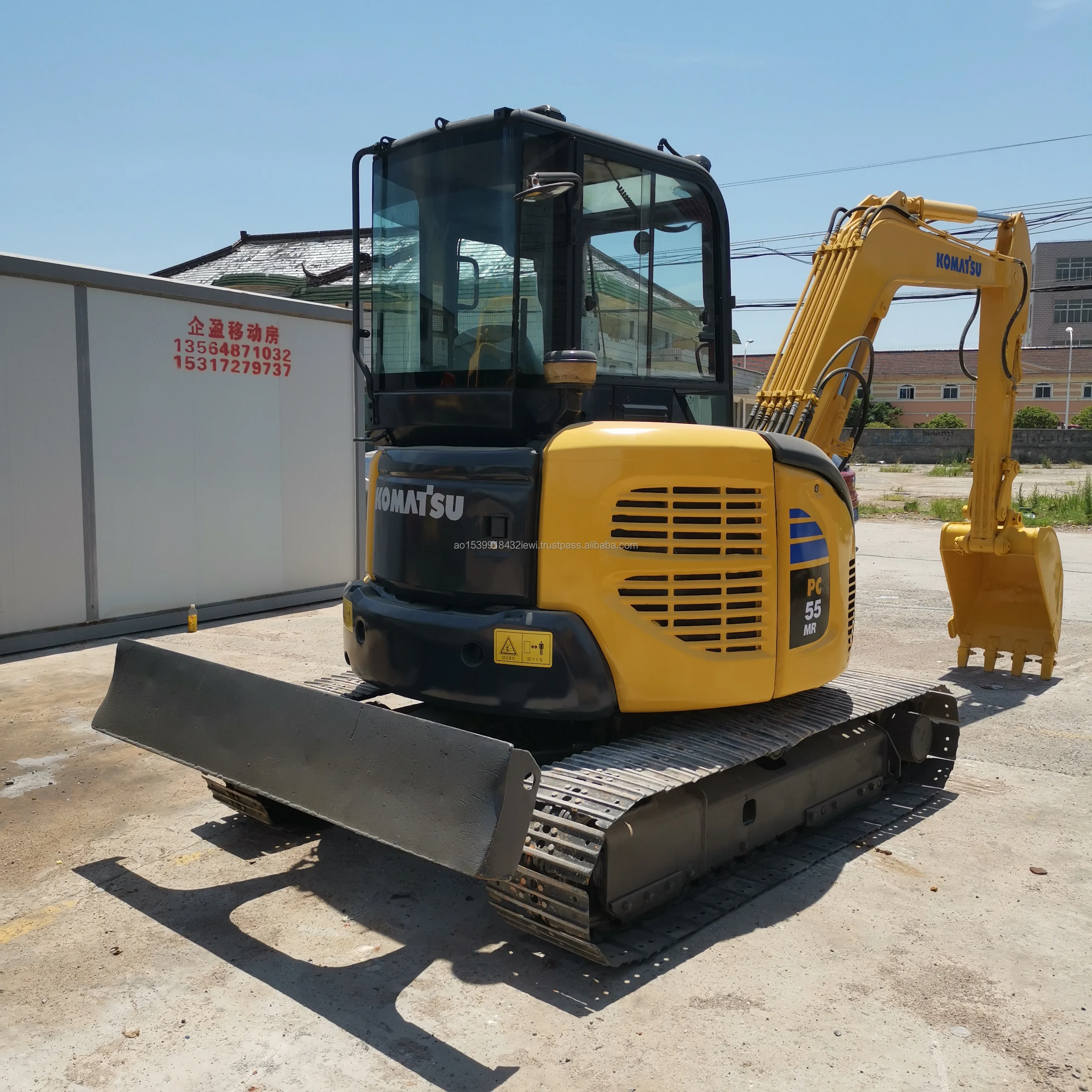 Good Quality Excavator Komatsu PC55 Factory Selling Used Excavators with Cheap Price