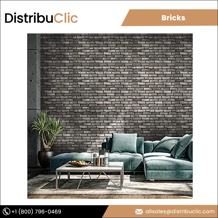 Wholesale Factory Supply Walls Decorative Flat Wall Brick Panels for Exterior 3d Garden Exterior Brick Wall for Bulk Buyers