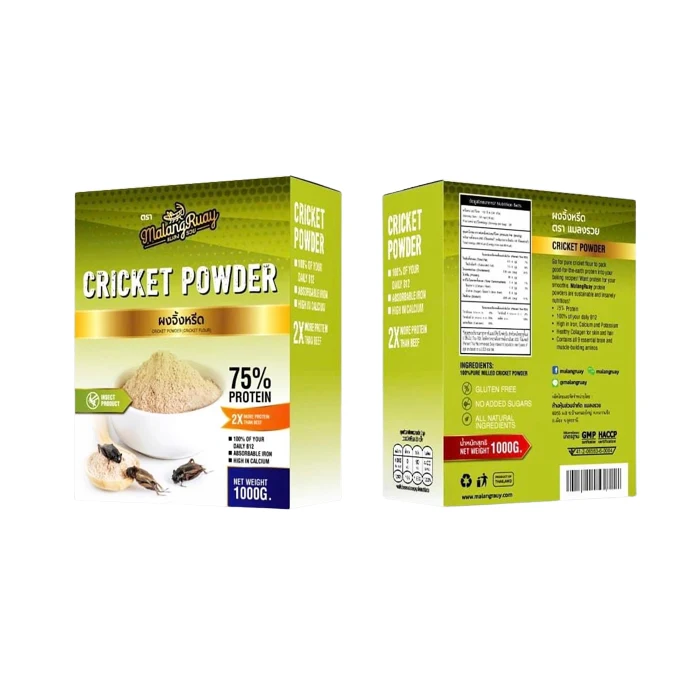 Yummy высокое качество, лучший продавец, порошок для крикета, безопасный и гигиеничный продукт из Таиланда