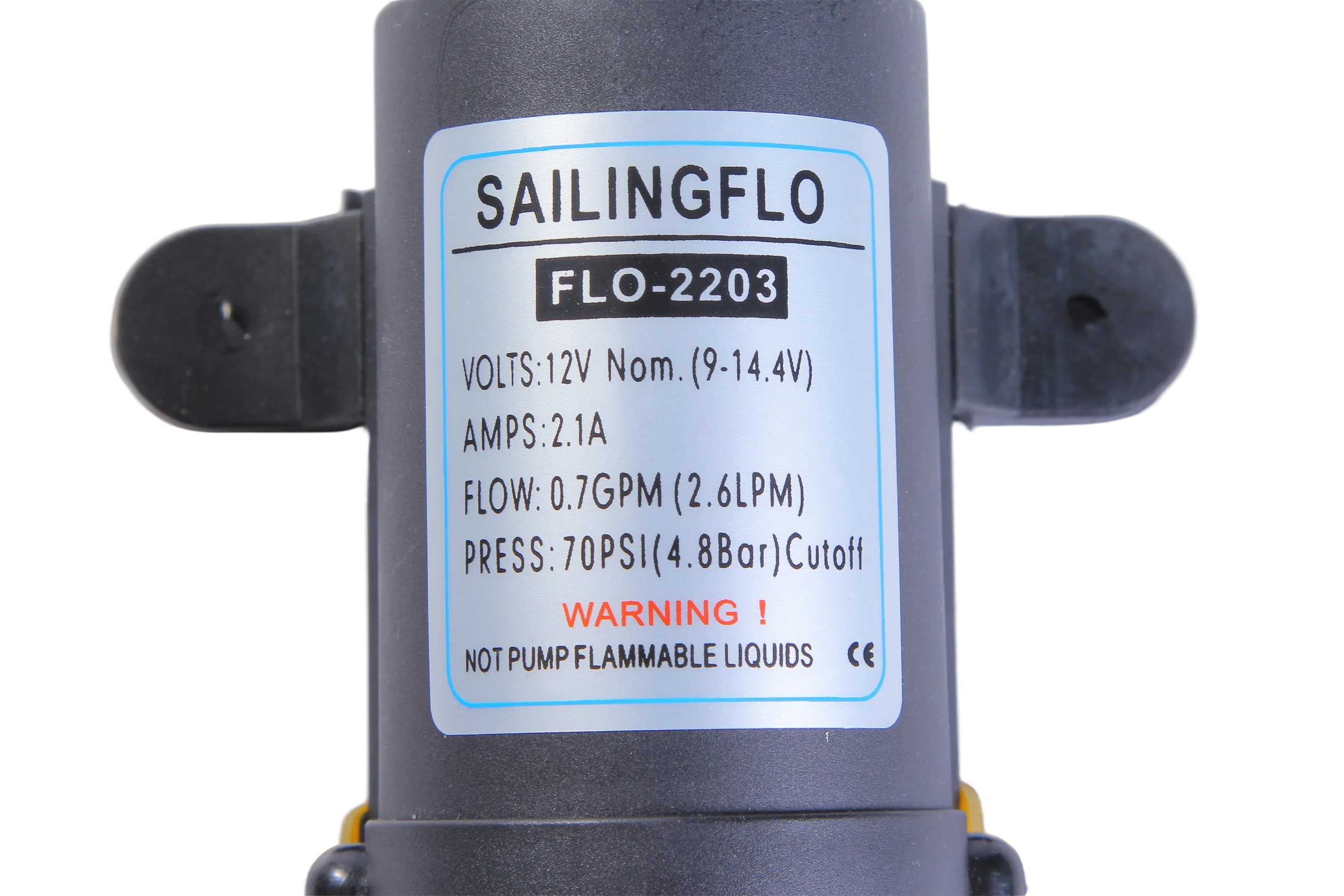 Marine RV 12V self priming double diaphragm intelligent water engine mini pump