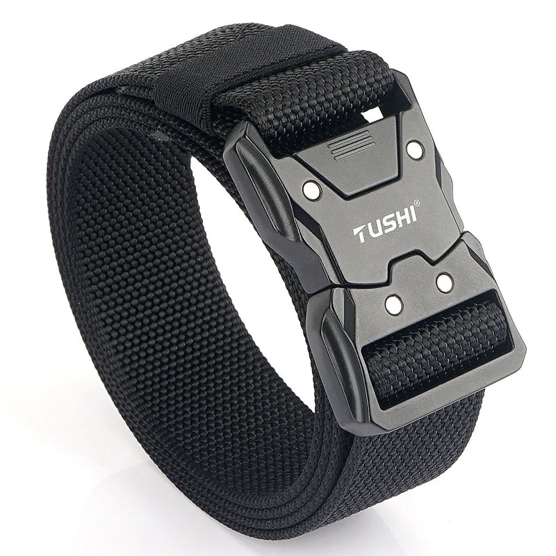 Camouflage Outdoors Nylon security Tactical Belts For Men Tactical War Belt